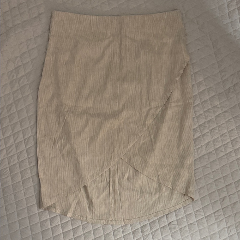 BCBG Linen Skirt